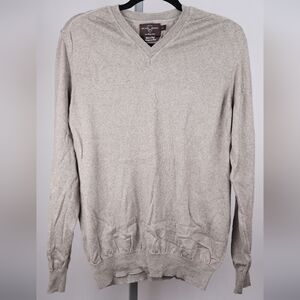 Black Brown 1826 Light Gray Crewneck Sweater